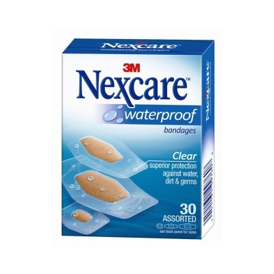 3M NEXCARE Bandage Waterproof Clear 30s