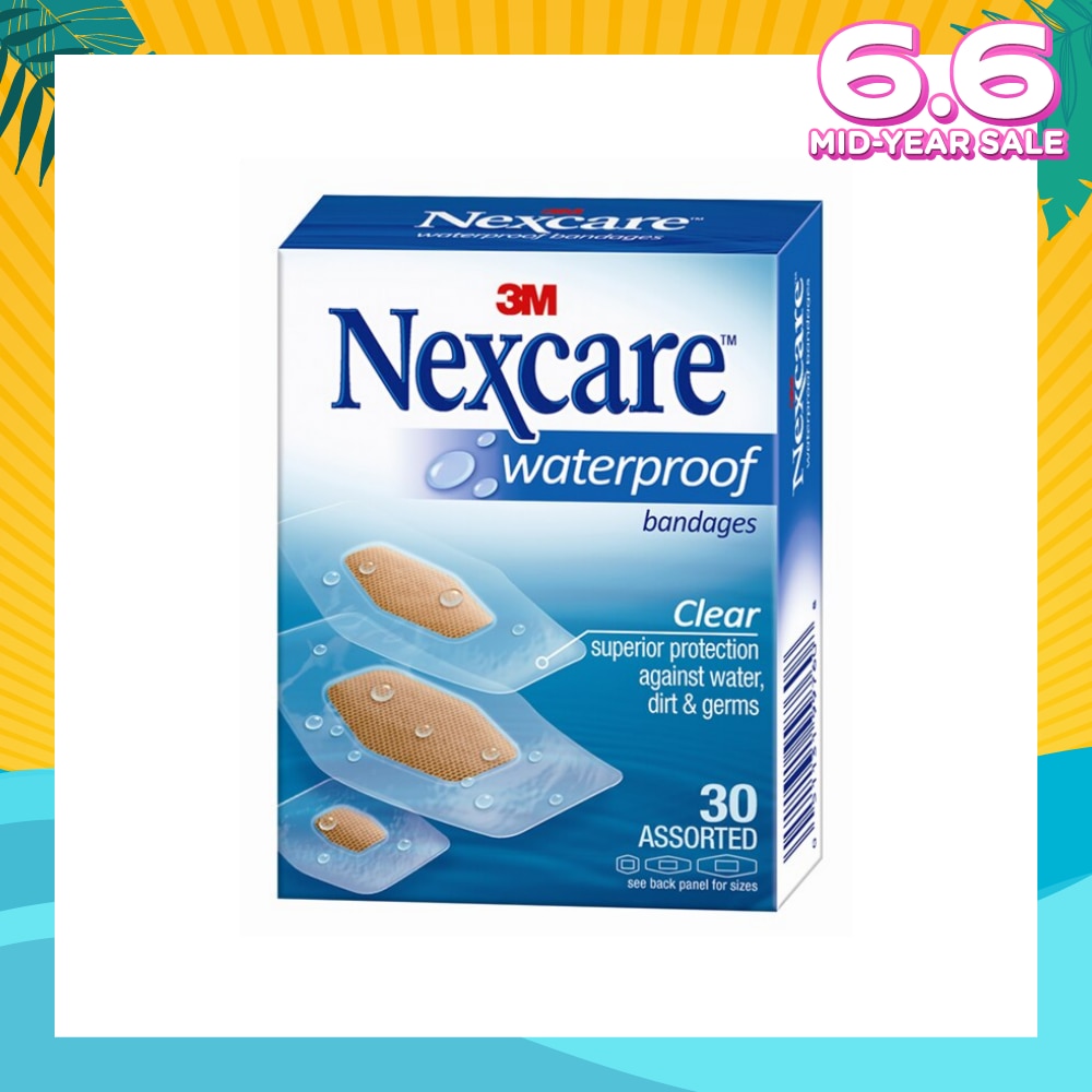 Bandage Waterproof Clear 30s
