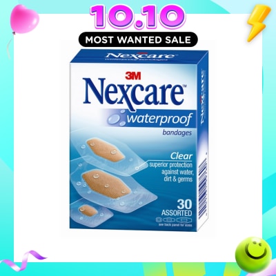 3M NEXCARE Bandage Waterproof Clear 30s image
