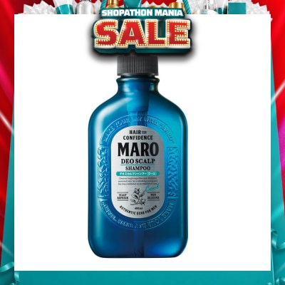 MARO - Deo Scalp Cool Shampoo (Cleanse Away Unwanted Sebum in Clogged Pores Preventing Unpleasasnt Odor from Hair Root) 400ml