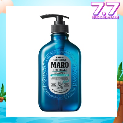 MARO Deo Scalp Cool Shampoo (Cleanse Away Unwanted Sebum in Clogged Pores Preventing Unpleasasnt Odor from Hair Root) 400ml