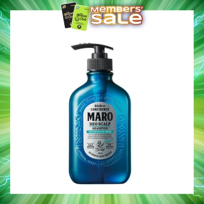MARO - Deo Scalp Cool Shampoo (Cleanse Away Unwanted Sebum in Clogged Pores Preventing Unpleasasnt Odor from Hair Root) 400ml