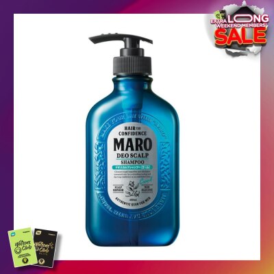 MARO Deo Scalp Cool Shampoo (Cleanse Away Unwanted Sebum in Clogged Pores Preventing Unpleasasnt Odor from Hair Root) 400ml