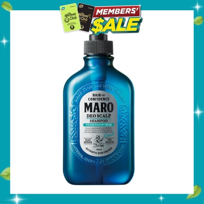 MARO Deo Scalp Cool Shampoo (Cleanse Away Unwanted Sebum in Clogged Pores Preventing Unpleasasnt Odor from Hair Root) 400ml image