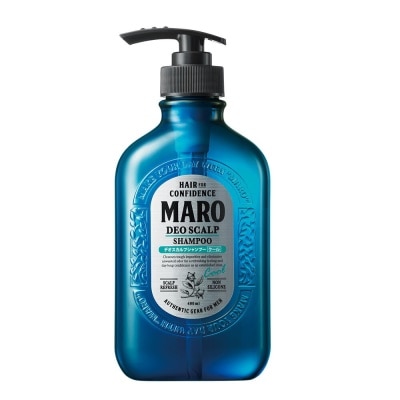 MARO Deo Scalp Cool Shampoo (Cleanse Away Unwanted Sebum in Clogged Pores Preventing Unpleasasnt Odor from Hair Root) 400ml