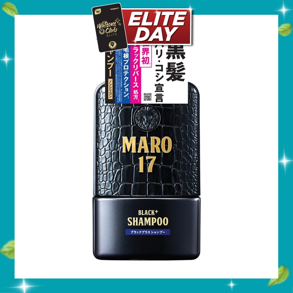 17 Black Plus Shampoo (Promote Healthy Hai Growth & Prevent Greying Hair) 350ml image