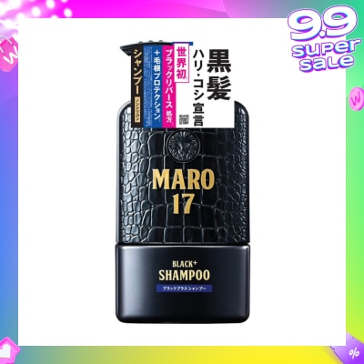 MARO 17 Black Plus Shampoo (Promote Healthy Hai Growth & Prevent Greying Hair) 350ml