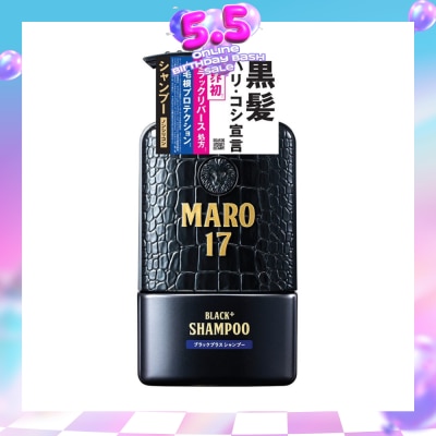 MARO - 17 Black Plus Shampoo (Promote Healthy Hai Growth & Prevent Greying Hair) 350ml