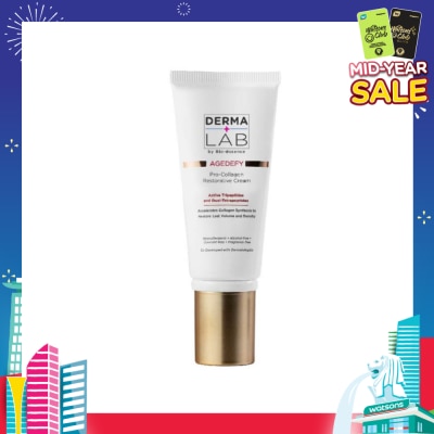 DERMA LAB Agedefy Pro-Collagen Restorative Cream (Restore Lost Volume & Density in Skin) 45g