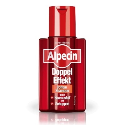 ALPECIN Double Effect Caffeine Anti-Dandruff Shampoo (Helps to Reduce Hair Loss & Removes Dandruff Gently) 200ml