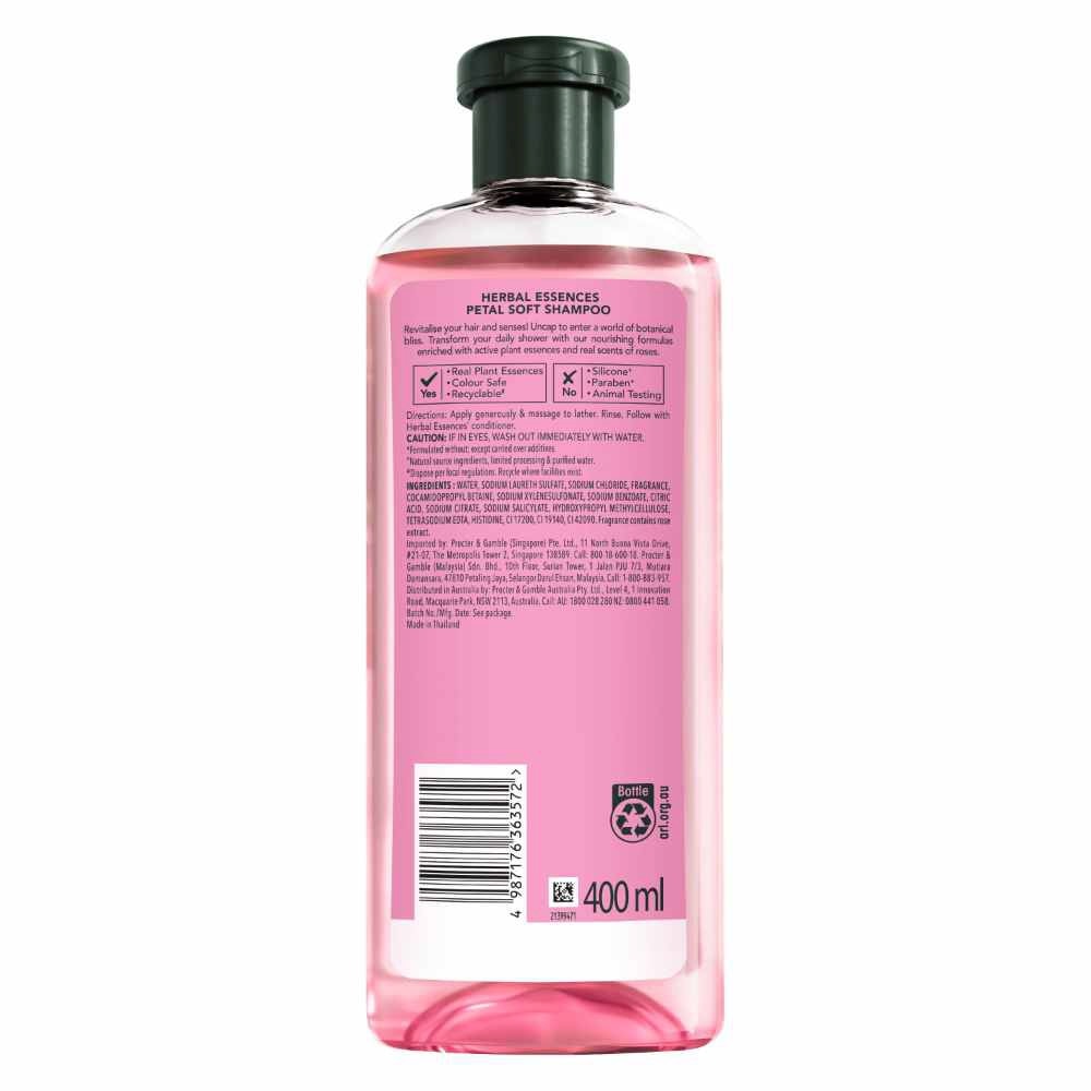 Rose Petal Soft Shampoo 400ml
