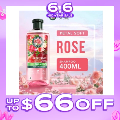 HERBAL ESSENCES - Rose Petal Soft Shampoo 400ml