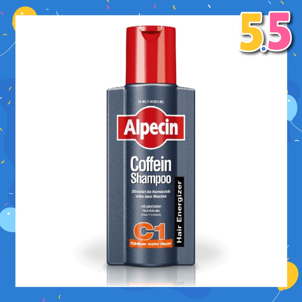 Caffeine Hair Energizer Shampoo C1 (Helps to Reduce Hair Loss & Preserve Hair Growth) 250ml