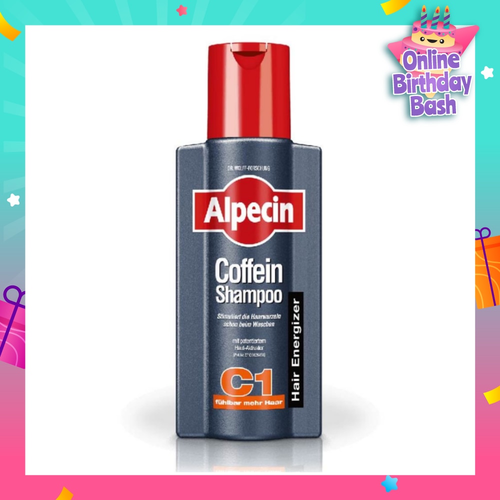 Caffeine Hair Energizer Shampoo C1 (Helps to Reduce Hair Loss & Preserve Hair Growth) 250ml