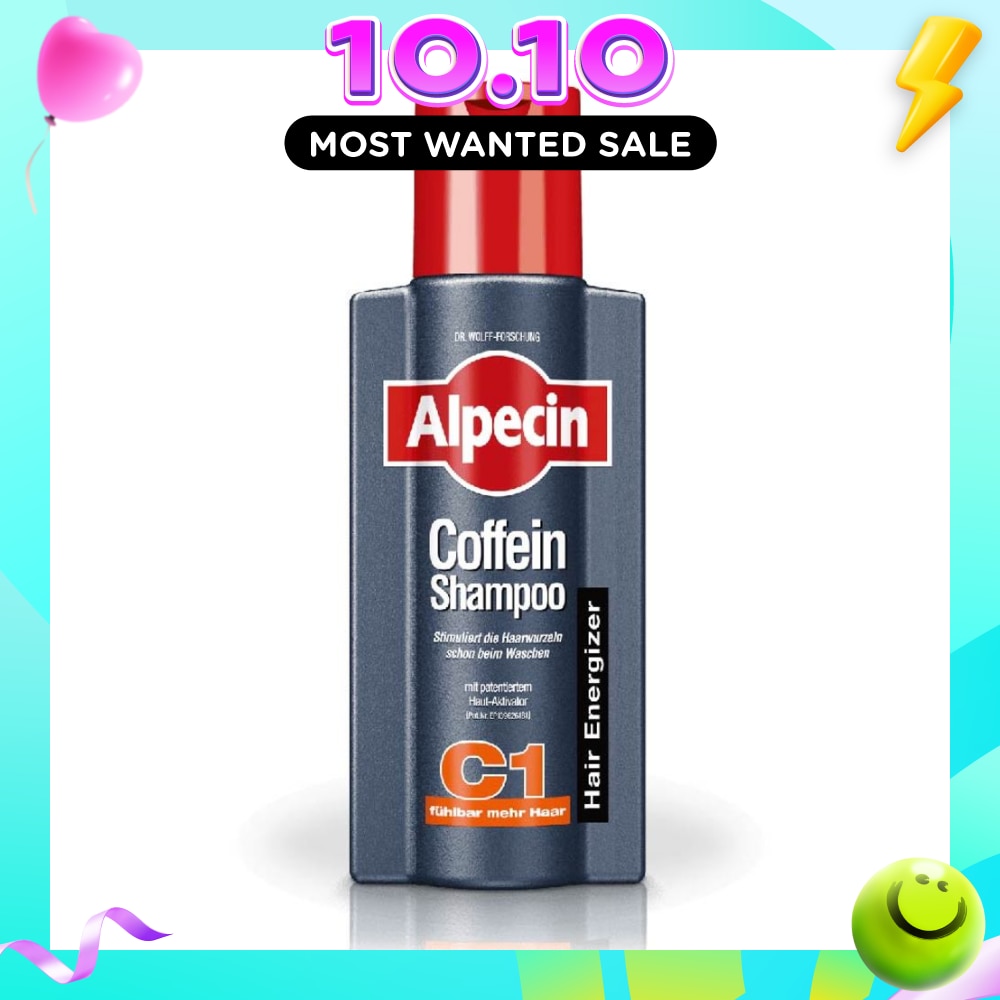 Caffeine Hair Energizer Shampoo C1 (Helps to Reduce Hair Loss & Preserve Hair Growth) 250ml image