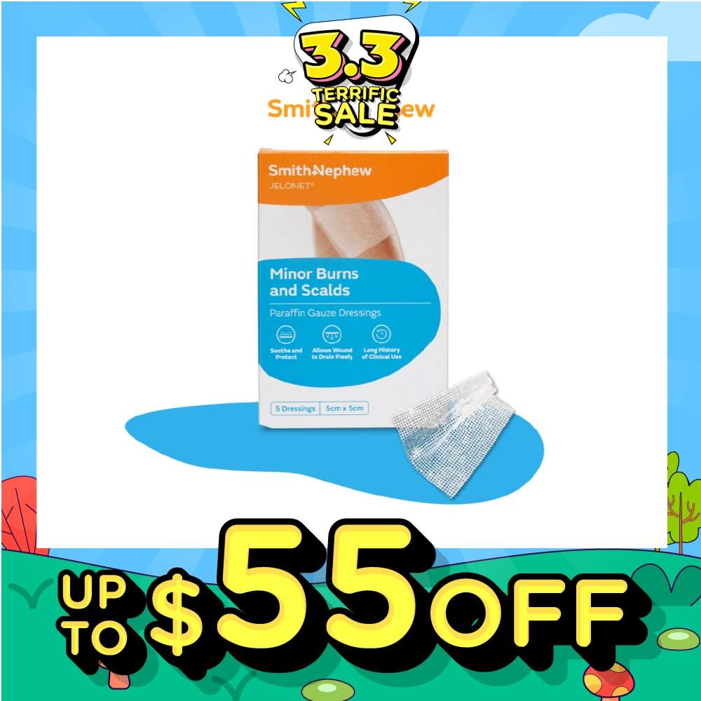 Jelonet (5cm x 5cm) 5s