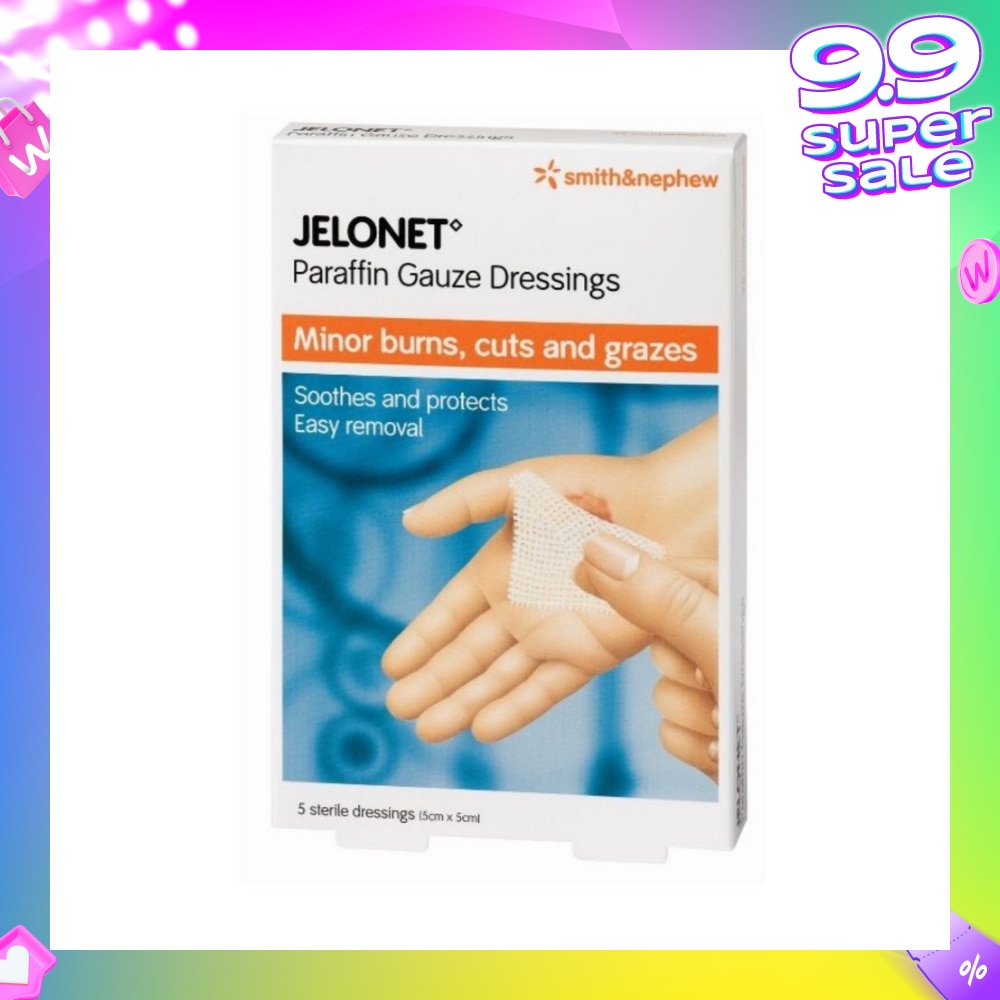 Jelonet (5cm x 5cm) 5s