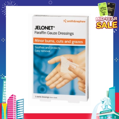SMITH & NEPHEW Jelonet (5cm x 5cm) 5s