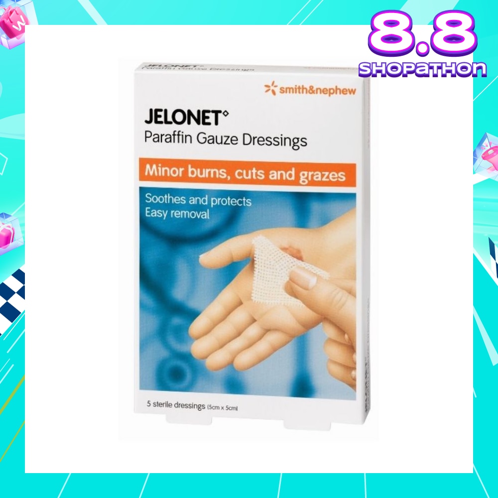 Jelonet (5cm x 5cm) 5s