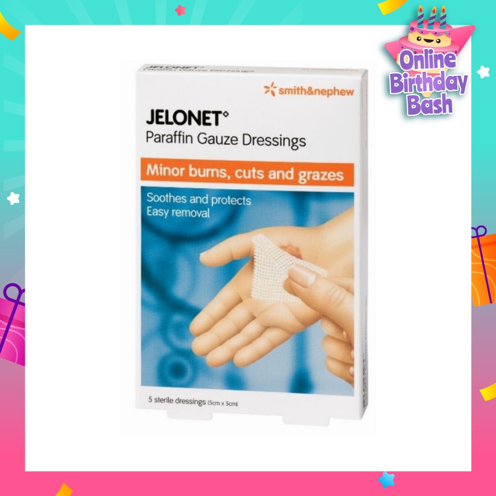 Jelonet (5cm x 5cm) 5s
