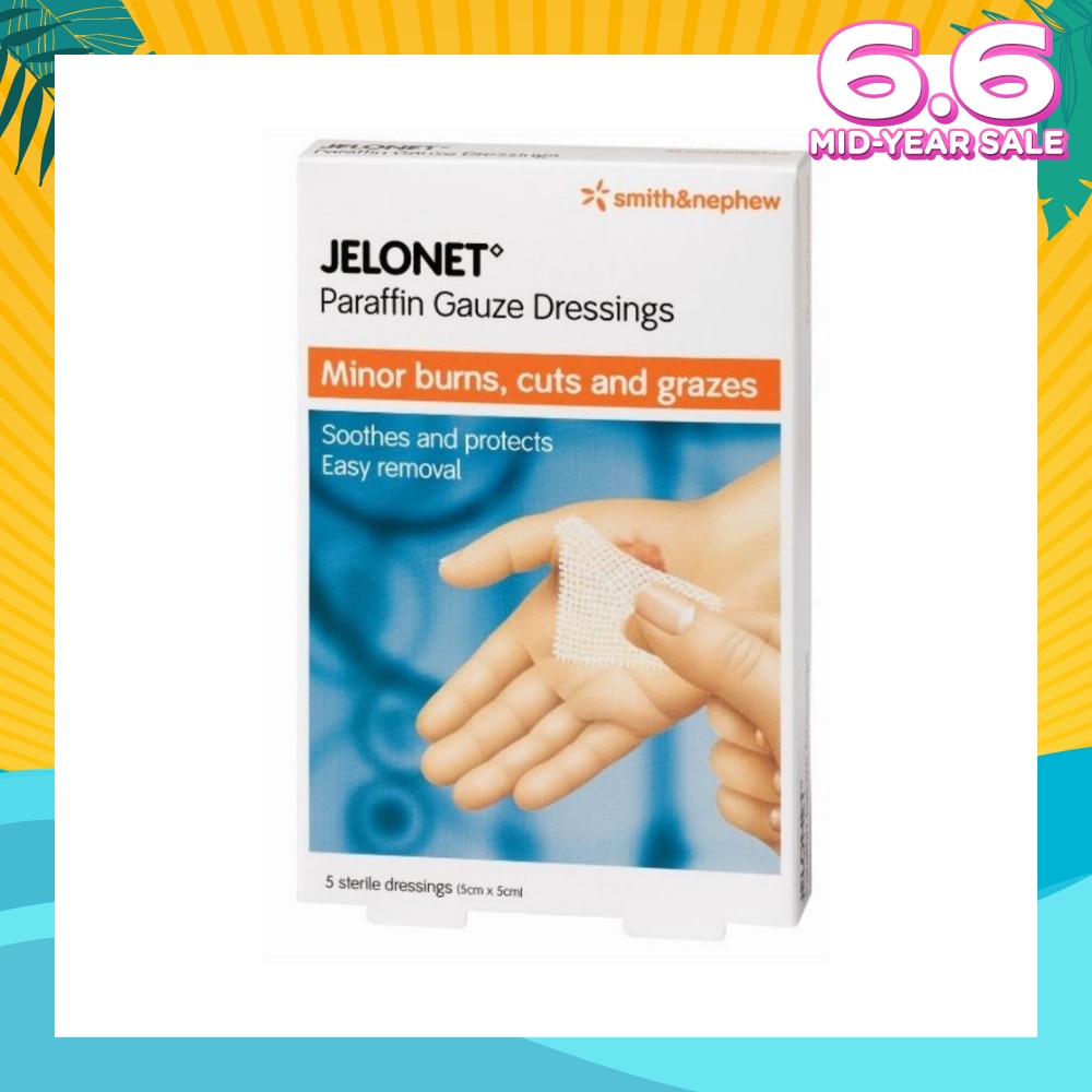 Jelonet (5cm x 5cm) 5s