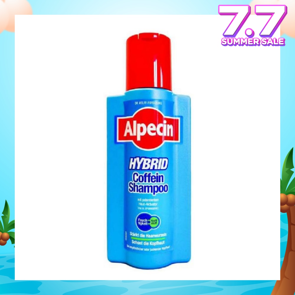 Hybrid Caffeine Shampoo For Sensitive Or Itchy Scalps (Helps to Reduce Hair Loss) 250ml