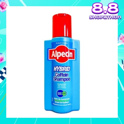 ALPECIN Hybrid Caffeine Shampoo For Sensitive Or Itchy Scalps (Helps to Reduce Hair Loss) 250ml
