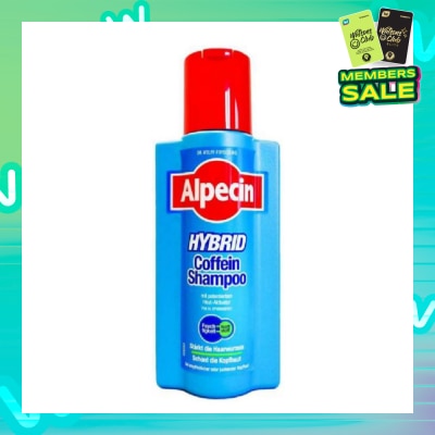 ALPECIN Hybrid Caffeine Shampoo For Sensitive Or Itchy Scalps (Helps to Reduce Hair Loss) 250ml