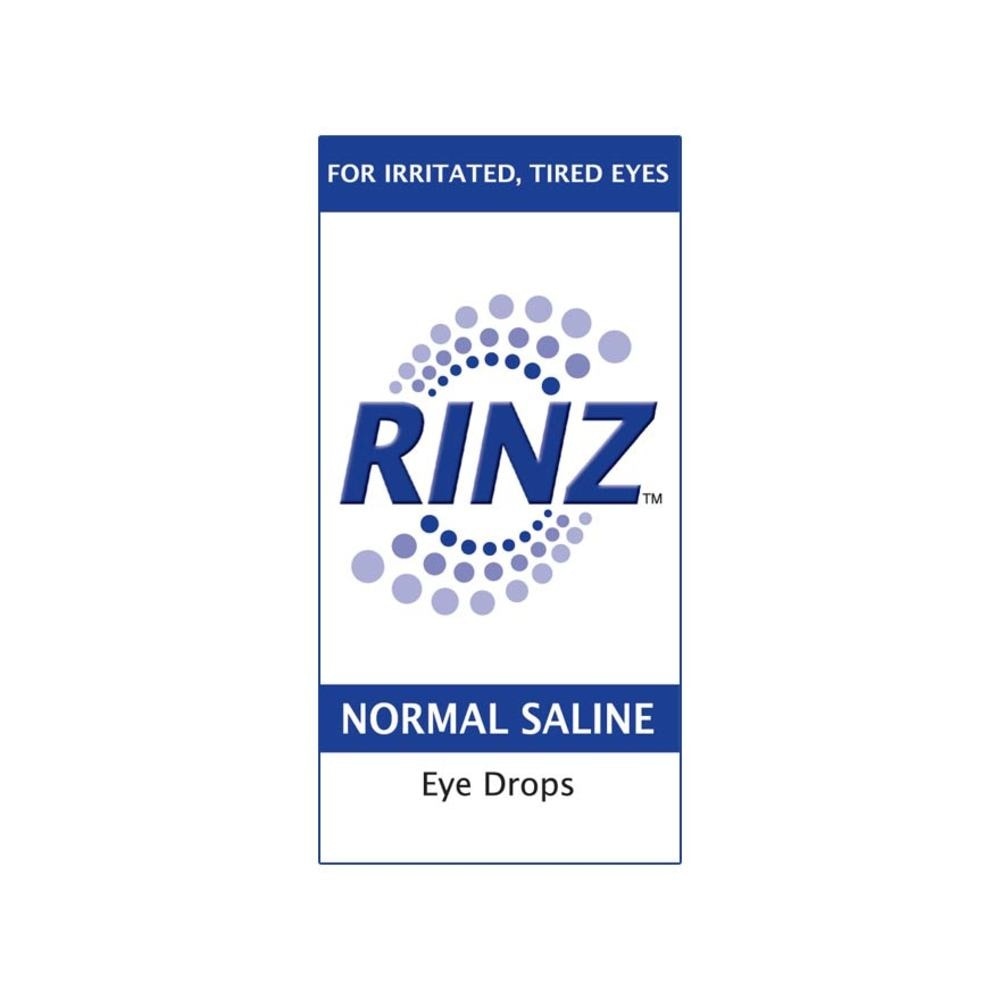 Rinz Normal Saline Eye Drops (For Irritated and Tired Eyes) 5ml