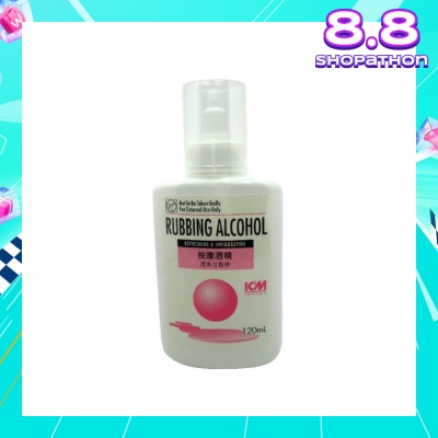 ICM PHARMA Rubbing Alcohol 120ml