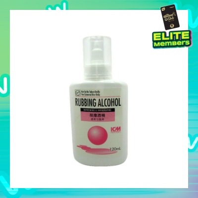 ICM PHARMA Rubbing Alcohol 120ml