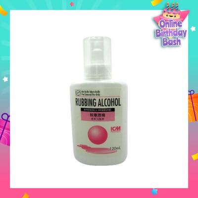 ICM PHARMA Rubbing Alcohol 120ml