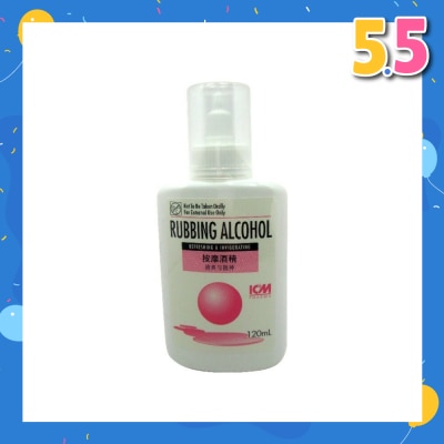 ICM PHARMA Rubbing Alcohol 120ml