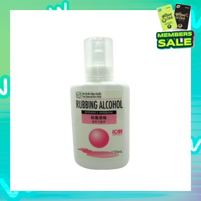 ICM PHARMA Rubbing Alcohol 120ml