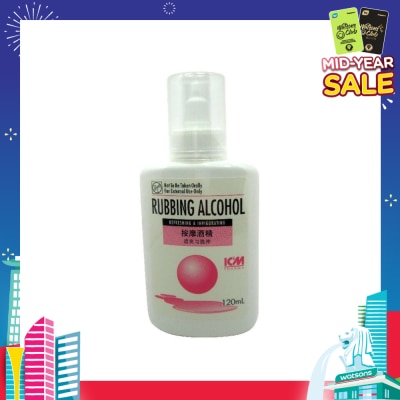 ICM PHARMA Rubbing Alcohol 120ml