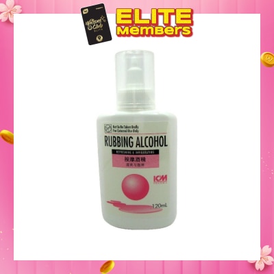 ICM PHARMA Rubbing Alcohol 120ml