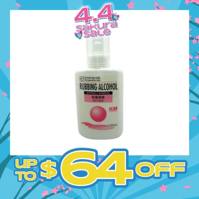 ICM PHARMA - Rubbing Alcohol 120ml