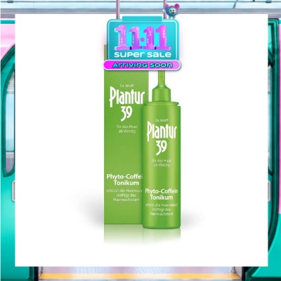 PLANTUR [CHRISTMAS] Phyto Caffeine Scalp Tonic For Hair Over 40 (Helps to Reduce Hair Loss) 200ml image