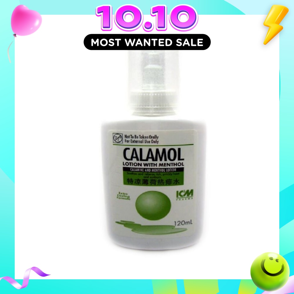 Calamol Lotion with Menthol 120ml image