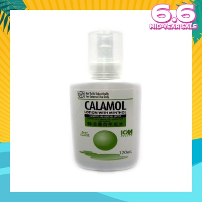 ICM PHARMA Calamol Lotion with Menthol 120ml
