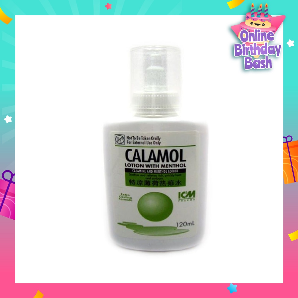 Calamol Lotion with Menthol 120ml