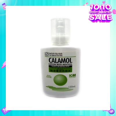 ICM PHARMA Calamol Lotion with Menthol 120ml