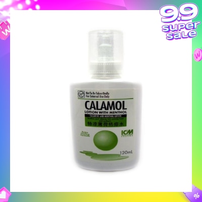 ICM PHARMA Calamol Lotion with Menthol 120ml