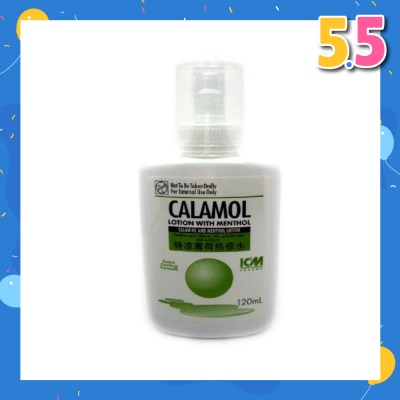 ICM PHARMA Calamol Lotion with Menthol 120ml