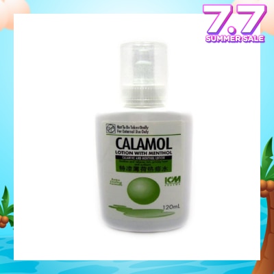 ICM PHARMA Calamol Lotion with Menthol 120ml
