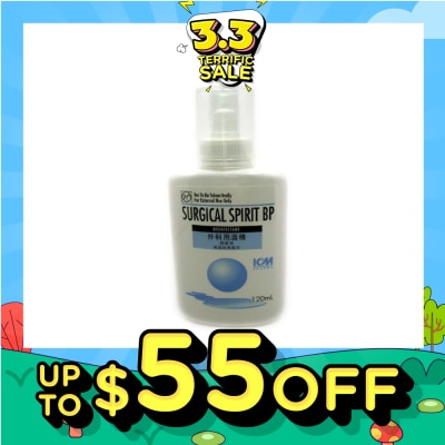 ICM PHARMA Surgical Spirit BP 120ml