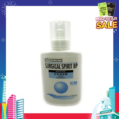 ICM PHARMA Surgical Spirit BP 120ml