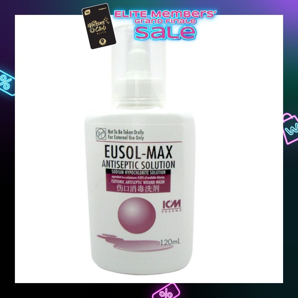 Eusol Max Antiseptic Solution 120ml
