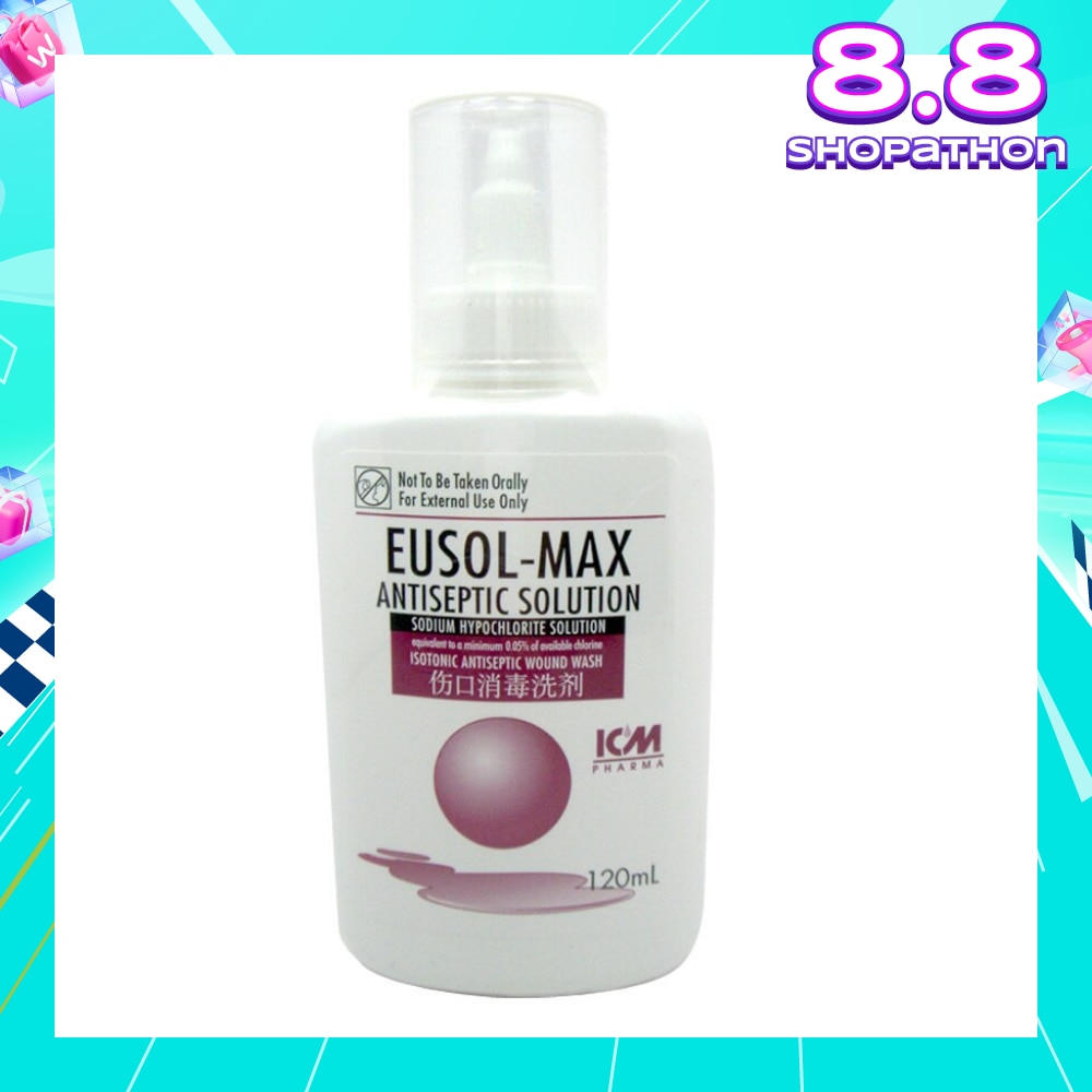Eusol Max Antiseptic Solution 120ml