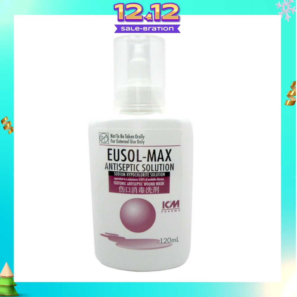 Eusol Max Antiseptic Solution 120ml
